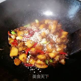 正宗的辣子鸡丁的做法步骤：12