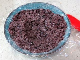 自制好吃软糯的【黑米八宝饭】的做法步骤：9