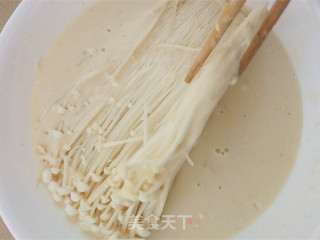 酥脆金针菇的做法步骤：7