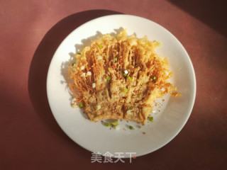 酥脆金针菇的做法步骤：11