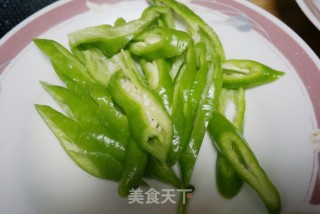 尖椒羊肚的做法步骤：2