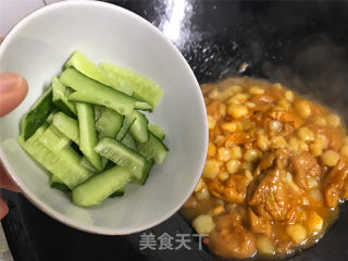 虾仁油面筋的做法步骤：9