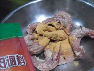 烤鸭脖的做法步骤：2