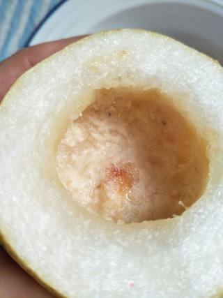 川贝雪梨盅的做法步骤：4