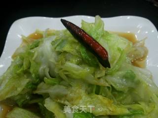 素炒圆白菜的做法步骤：10