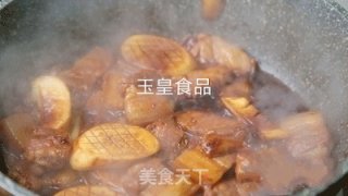 杏鲍菇红烧肉的做法步骤：6