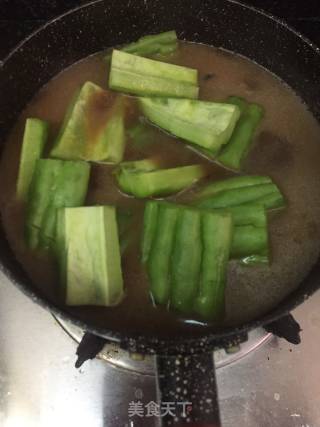 豆豉排骨焖凉瓜的做法步骤：8