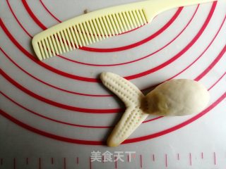 金鱼馒头的做法步骤：6