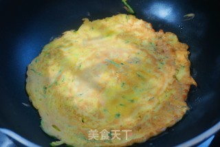 黄瓜鸡蛋饼的做法步骤：6