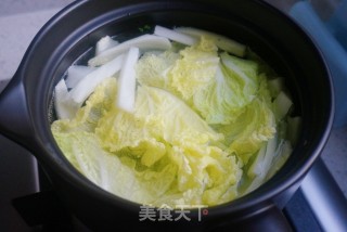 香菜肉丸汤的做法步骤：5