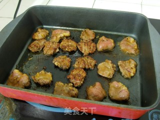 大葱炒鸡心的做法步骤：3