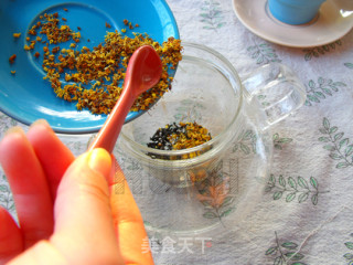 桂花奶茶的做法步骤：2
