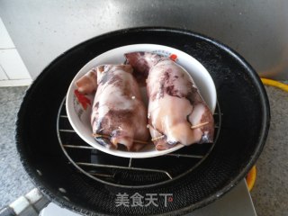 糯米鱿鱼桶的做法步骤：9