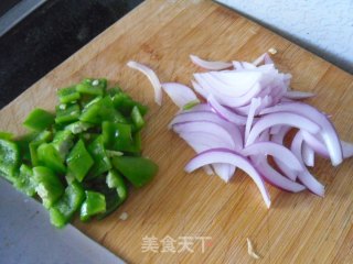 培根炒面的做法步骤：3
