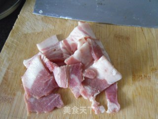 培根炒青椒的做法步骤：2
