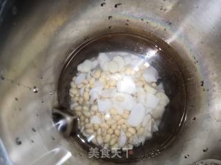 山药百合豆浆的做法步骤：7