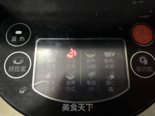 山药百合豆浆的做法步骤：8