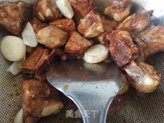 菠萝排骨肉的做法步骤：5