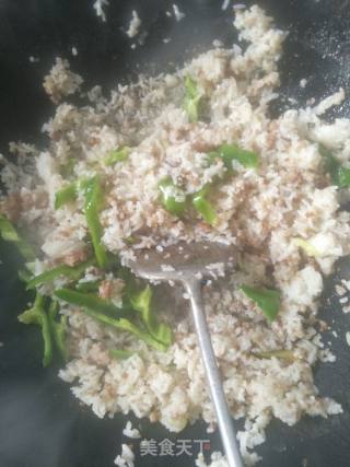孜然牛肉炒饭的做法步骤：5