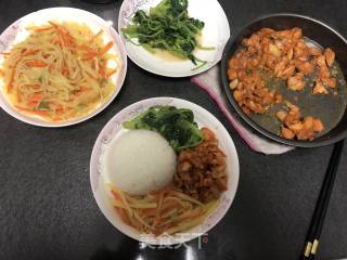 奥尔良烤肉拌饭的做法步骤：10