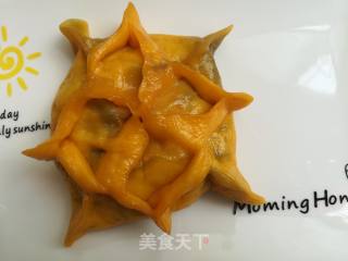 五瓣花包的做法步骤：6