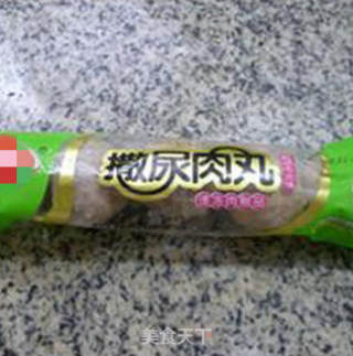 生菜肉丸拉面的做法步骤：3