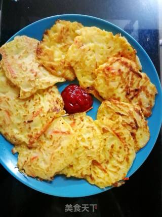 萝卜丝饼的做法步骤：6