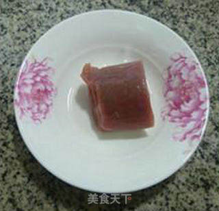 青菜里脊肉糯米粿的做法步骤：3
