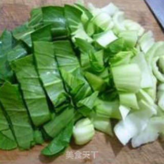 青菜里脊肉糯米粿的做法步骤：5