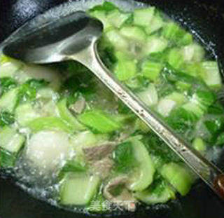 青菜里脊肉糯米粿的做法步骤：11