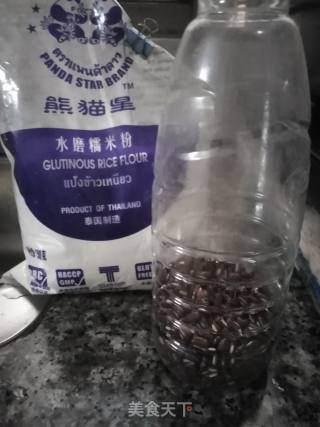 红豆牛奶汤圆的做法步骤：1