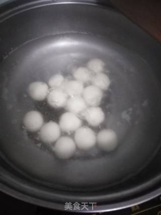 红豆牛奶汤圆的做法步骤：4