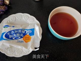 红酒酸奶的做法步骤：1