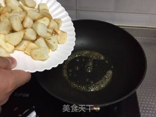拔丝山药的做法步骤：10