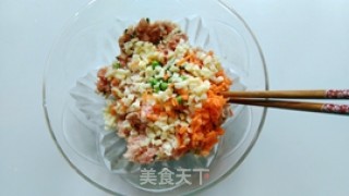 鲜肉蒸饺的做法步骤：2