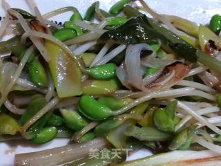 雪里蕻炒绿芽菜的做法步骤：7