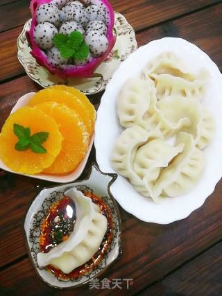 白菜猪肉水饺的做法步骤：11