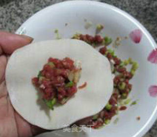 大葱牛肉馅饺子的做法步骤：9