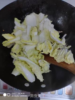 白菜炖豆腐的做法步骤：5