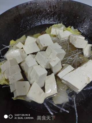 白菜炖豆腐的做法步骤：6