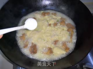 小酥肉烩冻豆腐的做法步骤：9