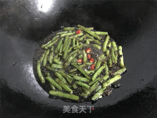 梅干菜四季豆的做法步骤：6
