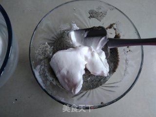 黑芝麻蒸蛋糕的做法步骤：9