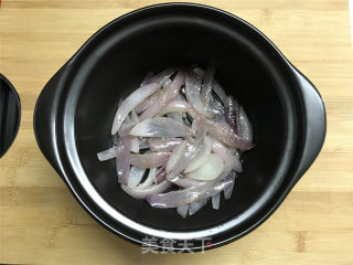 洋葱蚕豆的做法步骤：5