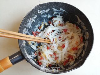 腊味萝卜糕的做法步骤：8