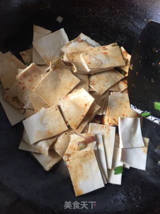 香辣豆腐皮的做法步骤：4