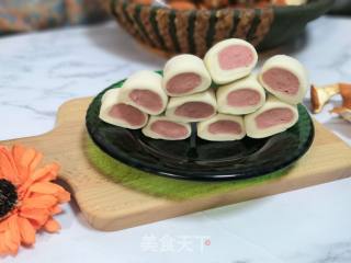 双色红曲小馒头的做法步骤：7