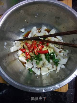 酸辣藕丁的做法步骤：5