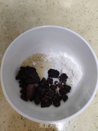 红糖锅盔的做法步骤：2