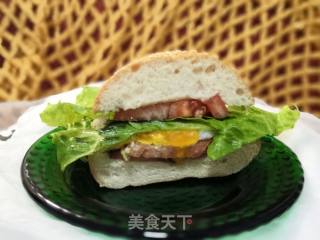 鸡蛋西红柿汉堡的做法步骤：8